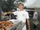Hard working volunteer - Big Greek Food Fest, Niles