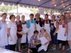 Hard working volunteers - Big Greek Food Fest, Niles