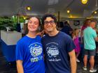 Hard working volunteers at the St Demetrios Greek Fest in Elmhurst