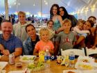 Participants enjoying the St Demetrios Greek Fest in Elmhurst