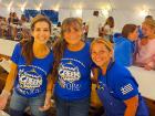 Hard working volunteers at St Demetrios Greek Fest in Elmhurst
