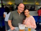Participants enjoying the St Demetrios Greek Fest in Elmhurst