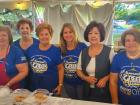 Hard working volunteers at St Demetrios Greek Fest in Elmhurst