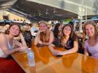 Participants enjoying the St. Nectarios Greek Fest in Palatine