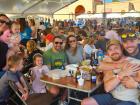 Participants enjoying the St. Nectarios Greek Fest in Palatine