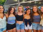 Participants enjoying the St. Nectarios Greek Fest in Palatine