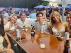 Participants enjoying the St. Nectarios Greek Fest in Palatine
