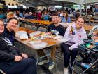 Participants enjoying St Nectarios Greek Fest in Palatine