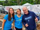 Hard working volunteers at St Nectarios Greek Fest in Palatine