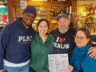 Friends enjoying breakfast at Maple Butter Cafe in Plainfield