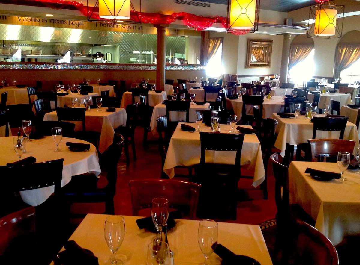 Basil's Greek Dining OPA Chicago