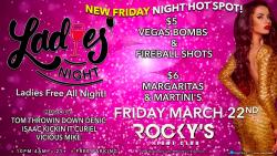 Ladies Night at Rocky's American Grill - Prospect Heights