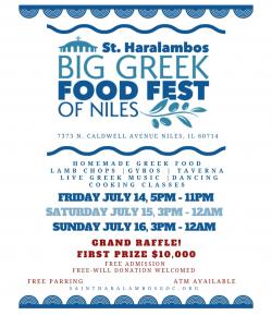 St. Haralambos Big Greek Food Fest of Niles