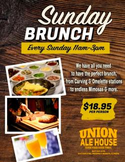 Sunday Brunch at Union Ale House in Prospect Heights