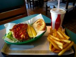 Franksville Restaurant Chicken Sandwich in Chicago