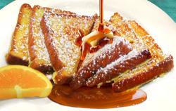 Delicious French Toast at Omega Restaurant in Schaumburg