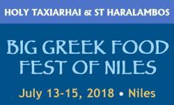 Big Greek Food Fest of Niles, 2018