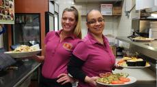 Friendly servers at Continental Restaurant & Banquets in Buffalo Grove