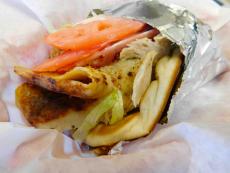 The famous Chicken Gyros at Craving Gyros in Lake Zurich