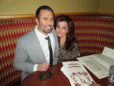 Couple enjoying dinner at Jameson's Charhouse in Arlington Heights