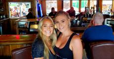 Friendly servers at Niko's Red Mill Tavern in Woodstock