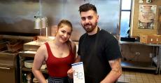 Friendly staff at QP Greek Food With A Kick in Hoffman Estates