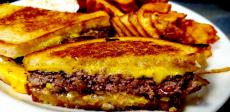 The famous Patty Melt at Tasty Waffle Restaurant in Romeoville