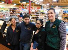 Friendly staff at Village Market Place in Skokie