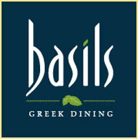 Basil's Greek Dining open Christmas Eve and New Year's Eve