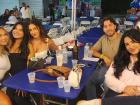 Friends enjoying the Big Greek Food Fest of Niles