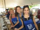 Hard working volunteers - Big Greek Food Fest, Niles