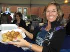 Hard working volunteer - Big Greek Food Fest, Niles