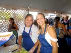 Hard working volunteers - Big Greek Food Fest, Niles