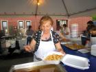 Hard working volunteer - Big Greek Food Fest, Niles