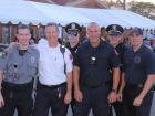 Police officers and emergency team -  Big Greek Food Fest, Niles