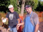 Hard working volunteers - Big Greek Food Fest, Niles