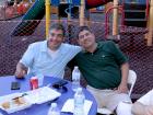 Brothers enjoying The Big Greek Food Fest, Niles