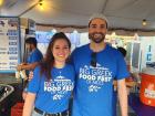 Hard working volunteers at the Big Greek Food Fest of Niles