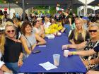 Happy participants at The Big Greek Food Fest in Niles