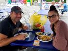 Happy participants at The Big Greek Food Fest in Niles