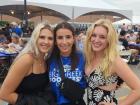 Happy participants and volunteer - Big Greek Food Fest, Niles