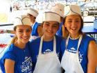 Hard working volunteers - Big Greek Food Fest, Niles