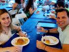 Happy participants - Big Greek Food Fest, Niles