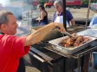 Hard working volunteers - Big Greek Food Fest, Niles