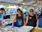 Hard working volunteers - Big Greek Food Fest, Niles