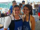 Hard working volunteers - Big Greek Food Fest, Niles