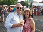 Happy participants at The Big Greek Food Fest in Niles