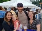 Happy participants at The Big Greek Food Fest in Niles