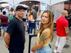 Happy participants at The Big Greek Food Fest in Niles