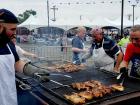 Hard working volunteers - Big Greek Food Fest, Niles